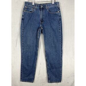 LEVIS 550 Jeans Men 36x36 Fit(34x33)Dark Stonewash Relaxed Straight Leg Rancher
